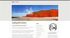 Desktop Screenshot of goolarabooloo.org.au